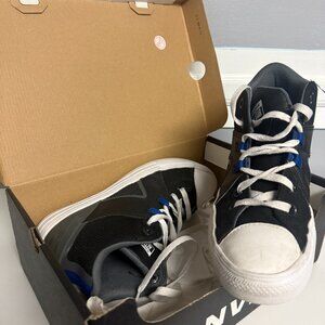 Converse A00810C CTAS Flux Ultra Mid Black/Iron Grey/Blue Men's Sz 6.5 Pre-owned